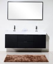 Load image into Gallery viewer, The Wall Mounted Bliss Vanity | Double Sink Vanity