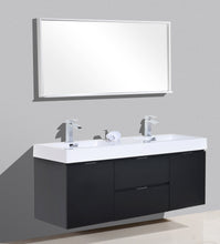 Load image into Gallery viewer, The Wall Mounted Bliss Vanity | Double Sink Vanity