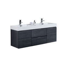 Load image into Gallery viewer, The Wall Mounted Bliss Vanity | Double Sink Vanity