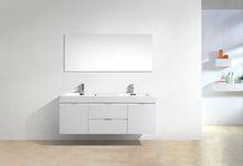 Load image into Gallery viewer, The Wall Mounted Bliss Vanity | Double Sink Vanity