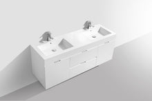 Load image into Gallery viewer, The Wall Mounted Bliss Vanity | Double Sink Vanity