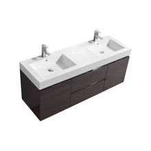 Load image into Gallery viewer, The Wall Mounted Bliss Vanity | Double Sink Vanity