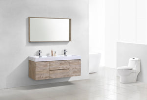 The Wall Mounted Bliss Vanity | Double Sink Vanity