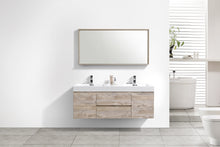 Load image into Gallery viewer, The Wall Mounted Bliss Vanity | Double Sink Vanity