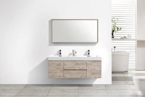 The Wall Mounted Bliss Vanity | Double Sink Vanity