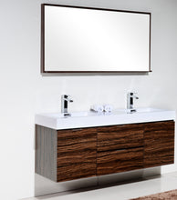 Load image into Gallery viewer, The Wall Mounted Bliss Vanity | Double Sink Vanity