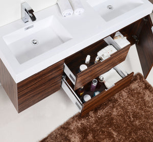 The Wall Mounted Bliss Vanity | Double Sink Vanity