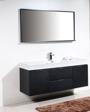 Load image into Gallery viewer, The Wall Mounted Bliss Vanity | Single Sink Vanity