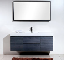 Load image into Gallery viewer, The Wall Mounted Bliss Vanity | Single Sink Vanity