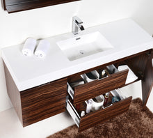 Load image into Gallery viewer, The Wall Mounted Bliss Vanity | Single Sink Vanity