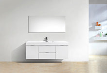 Load image into Gallery viewer, The Wall Mounted Bliss Vanity | Single Sink Vanity