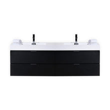 Load image into Gallery viewer, The Wall Mounted Bliss Vanity | Double Sink Vanity