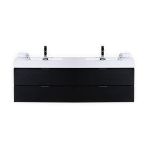 The Wall Mounted Bliss Vanity | Double Sink Vanity