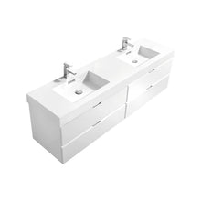 Load image into Gallery viewer, The Wall Mounted Bliss Vanity | Double Sink Vanity