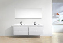 Load image into Gallery viewer, The Wall Mounted Bliss Vanity | Double Sink Vanity