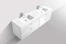 Load image into Gallery viewer, The Wall Mounted Bliss Vanity | Double Sink Vanity