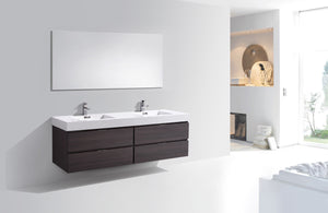 The Wall Mounted Bliss Vanity | Double Sink Vanity