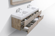 Load image into Gallery viewer, The Wall Mounted Bliss Vanity | Double Sink Vanity