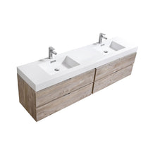 Load image into Gallery viewer, The Wall Mounted Bliss Vanity | Double Sink Vanity