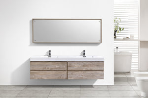 The Wall Mounted Bliss Vanity | Double Sink Vanity