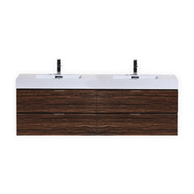 Load image into Gallery viewer, The Wall Mounted Bliss Vanity | Double Sink Vanity