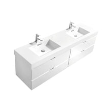 Load image into Gallery viewer, The Wall Mounted Bliss Vanity | Double Sink Vanity