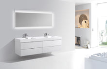 Load image into Gallery viewer, The Wall Mounted Bliss Vanity | Double Sink Vanity