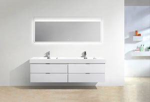 The Wall Mounted Bliss Vanity | Double Sink Vanity