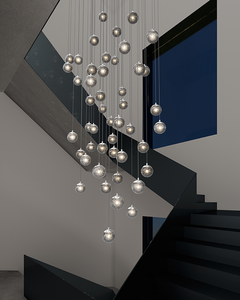 The Champagne Bubbles LED 24 Light Pendant