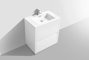 The Free Standing Bliss Vanity | Single Sink Vanity