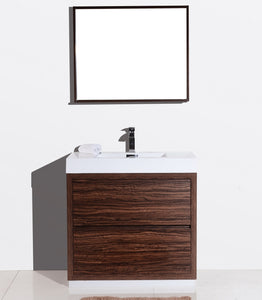 The Free Standing Bliss Vanity | Single Sink Vanity