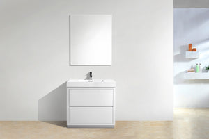 The Free Standing Bliss Vanity | Single Sink Vanity