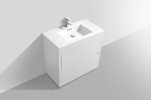 The Free Standing Bliss Vanity | Single Sink Vanity