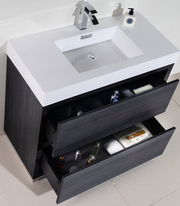 The Free Standing Bliss Vanity | Single Sink Vanity