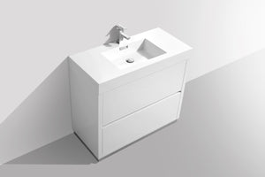 The Free Standing Bliss Vanity | Single Sink Vanity