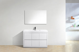 The Free Standing Bliss Vanity | Single Sink Vanity