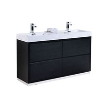 Load image into Gallery viewer, The Free Standing Bliss Vanity | Double Sink Vanity