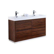 Load image into Gallery viewer, The Free Standing Bliss Vanity | Double Sink Vanity