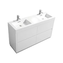 Load image into Gallery viewer, The Free Standing Bliss Vanity | Double Sink Vanity