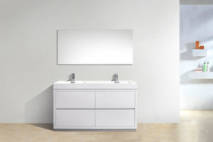 The Free Standing Bliss Vanity | Double Sink Vanity
