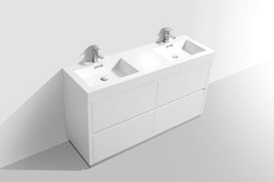 The Free Standing Bliss Vanity | Double Sink Vanity