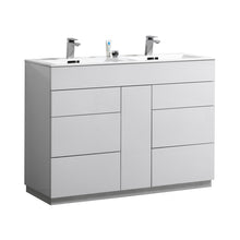 Load image into Gallery viewer, The Milano Vanity | Double Sink Vanity