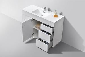 The Milano Vanity | Single Sink Vanity