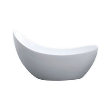 Load image into Gallery viewer, Kube Salto 67&quot; Free Standing Bathtub 