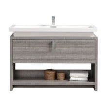 Load image into Gallery viewer, Levi 48&quot; Ash Gray Modern Bathroom